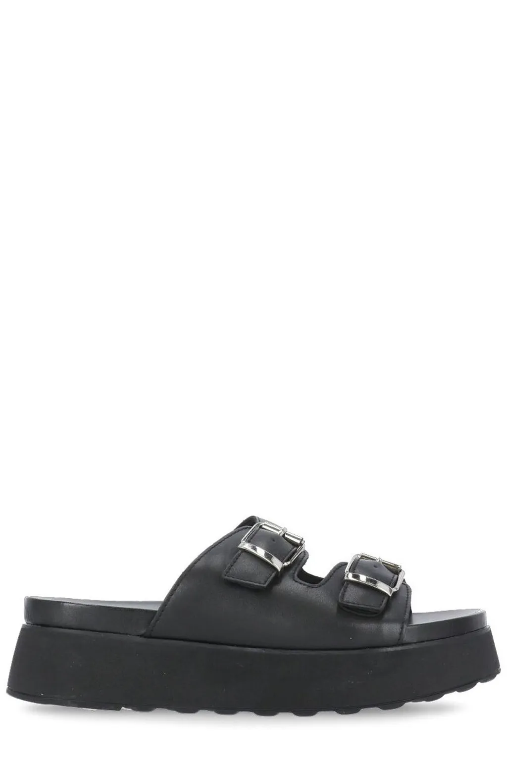 Cult Double-Buckle Platform Sandals