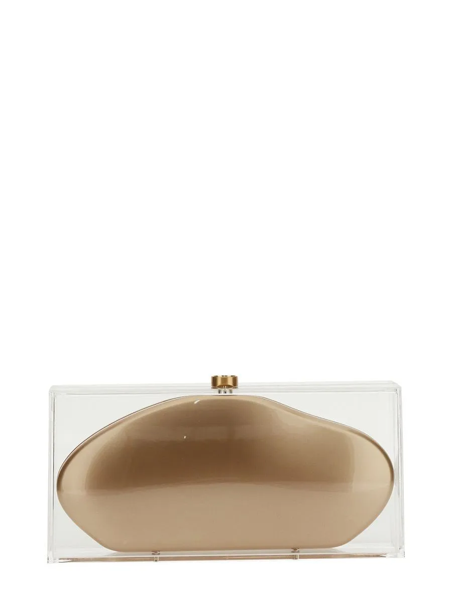 Cult Gaia Annika Box Clutch Bag
