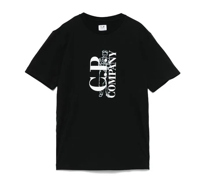 C.P. Company Kids Graphic Logo T-Shirt
