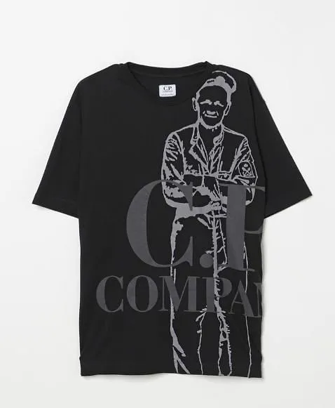 C.P. Company Kids Graphic Print T-Shirt