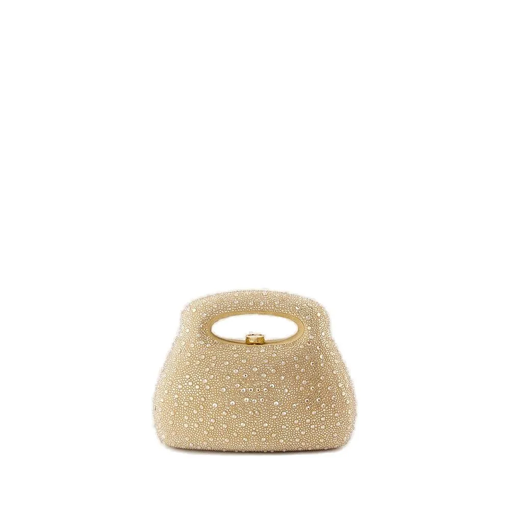 Cult Gaia Embellished Mini Clutch Bag