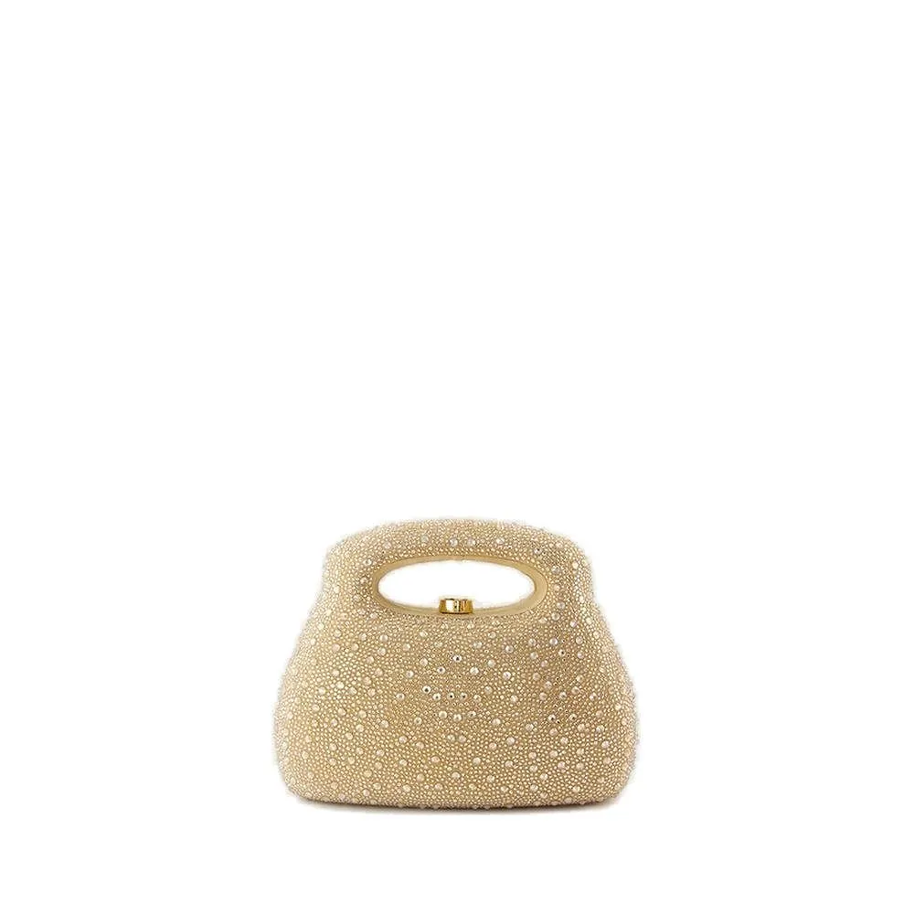 Cult Gaia Embellished Mini Clutch Bag