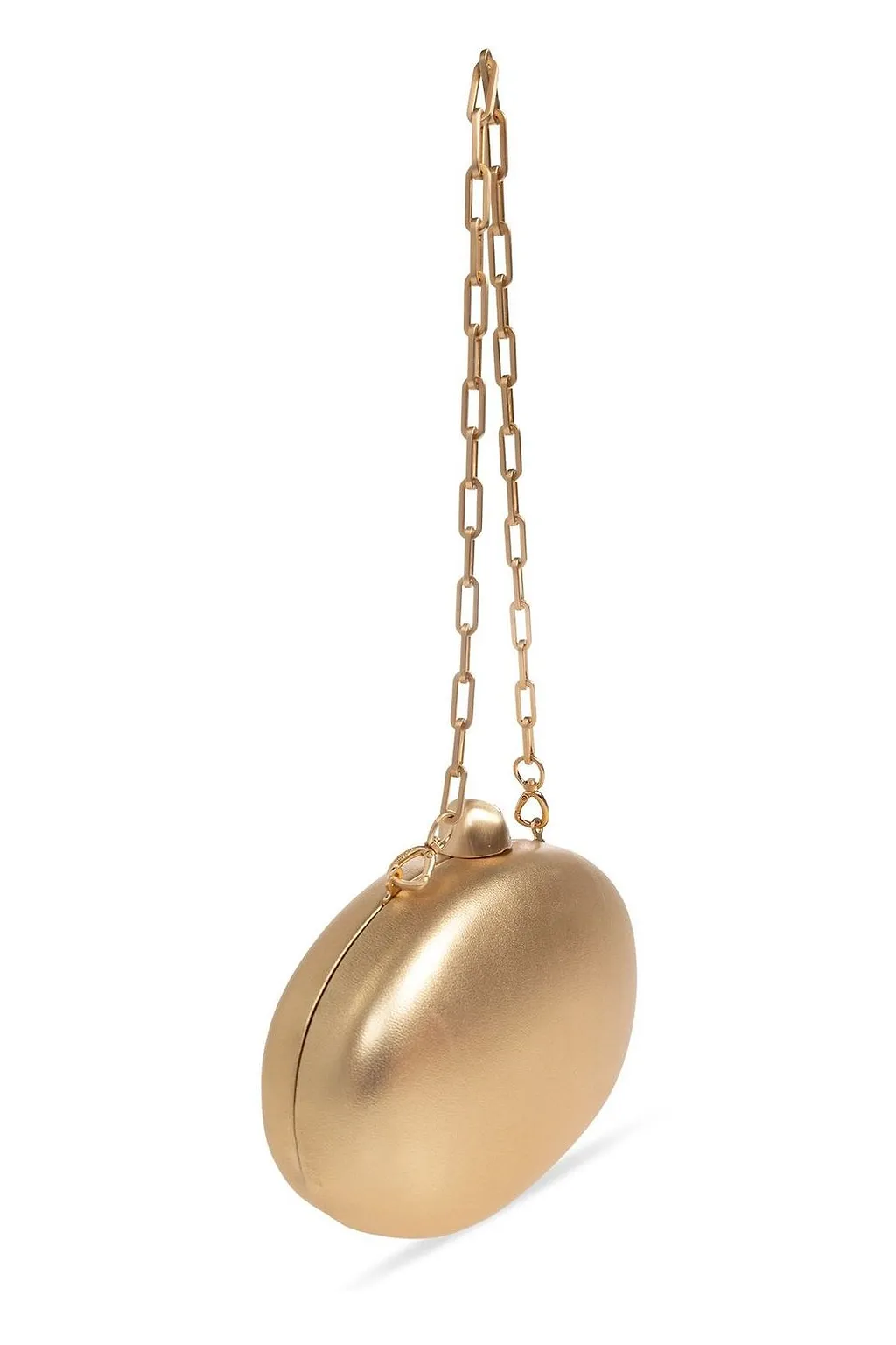 Cult Gaia Eviana Metallic Clutch Bag