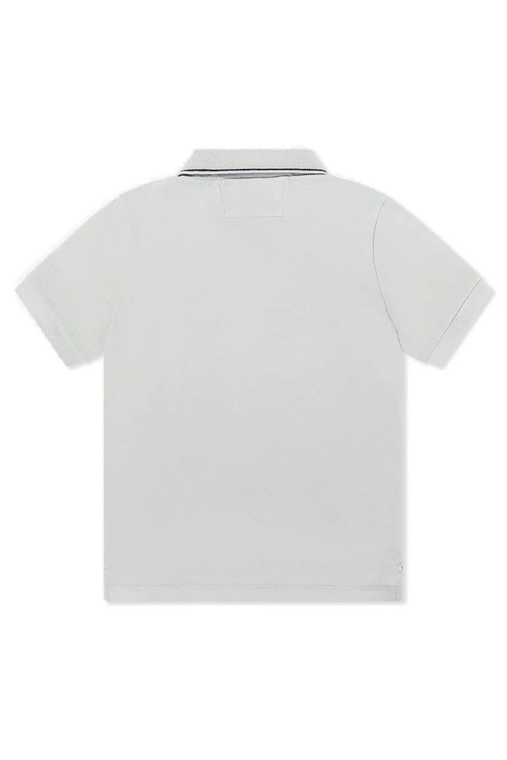 C.P. Company Kids Logo Embroidered Short-Sleeved Polo Shirt