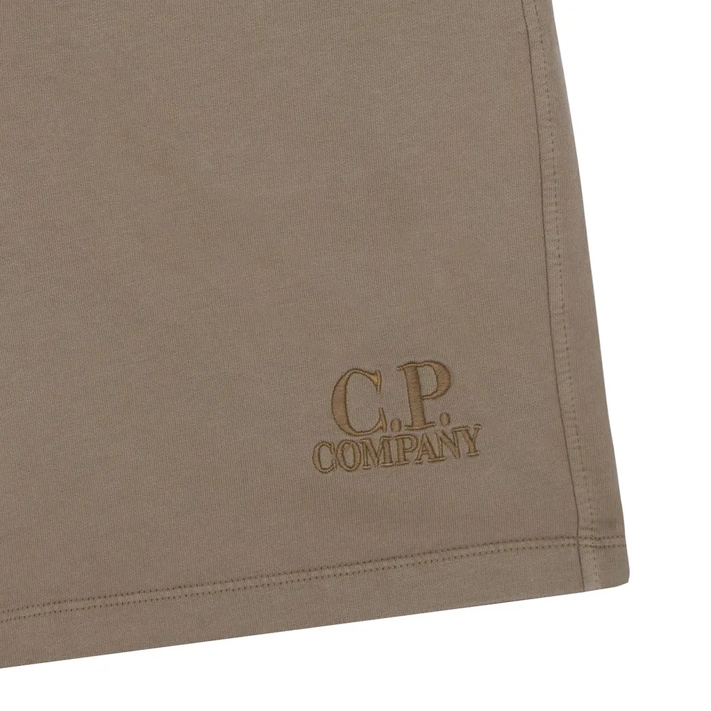 C.P. Company Kids Logo-Embroidered Drawstring Shorts