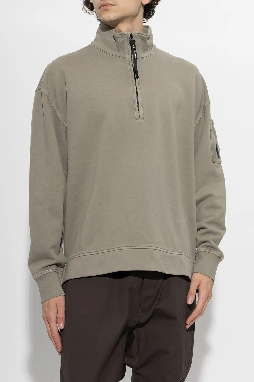 C.P. Company Zip Neck Sweatshirt