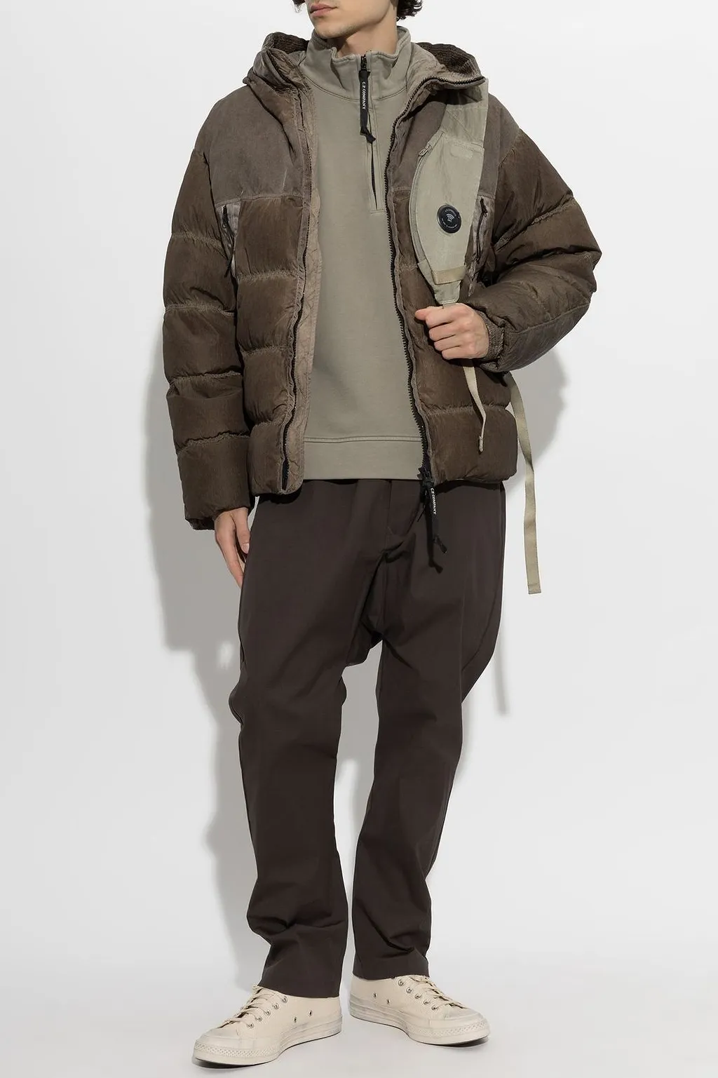 C.P. Company Zip Neck Sweatshirt