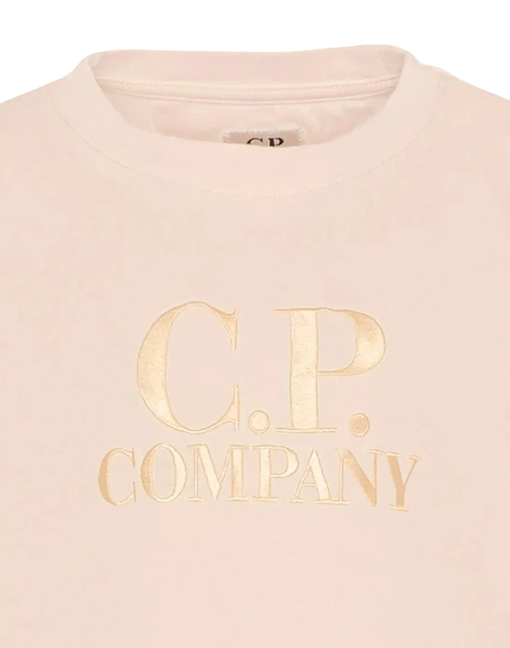 C.P. Company Kids Logo-Embroidered Crewneck T-Shirt