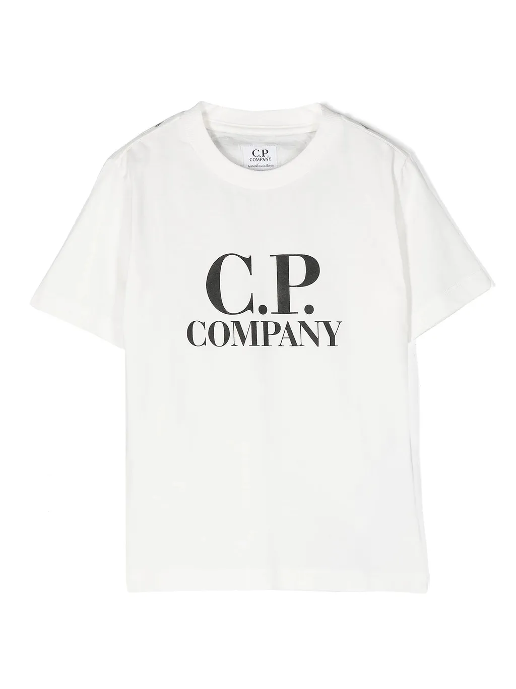 C.P. Company Kids Logo Printed Crewneck T-Shirt
