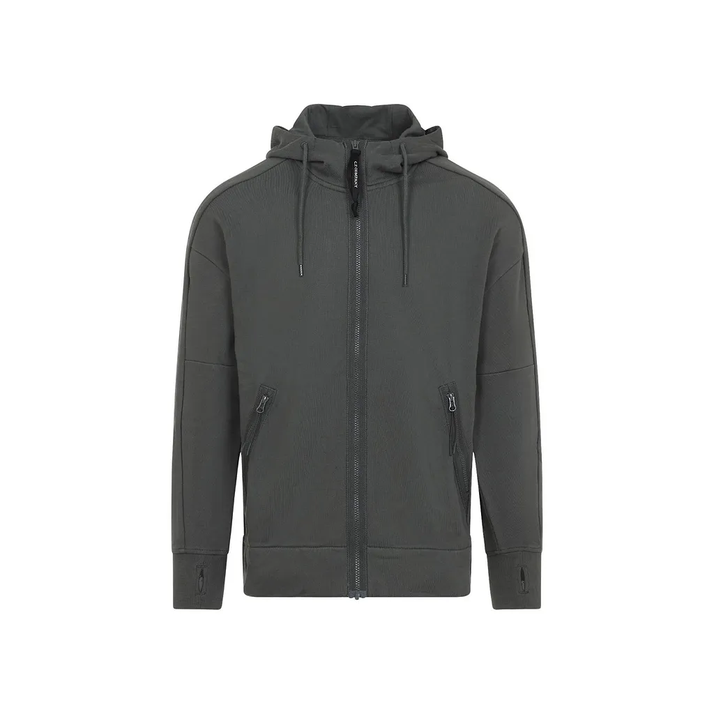 C.P. Company Zip-Up Drawstring Hoodie