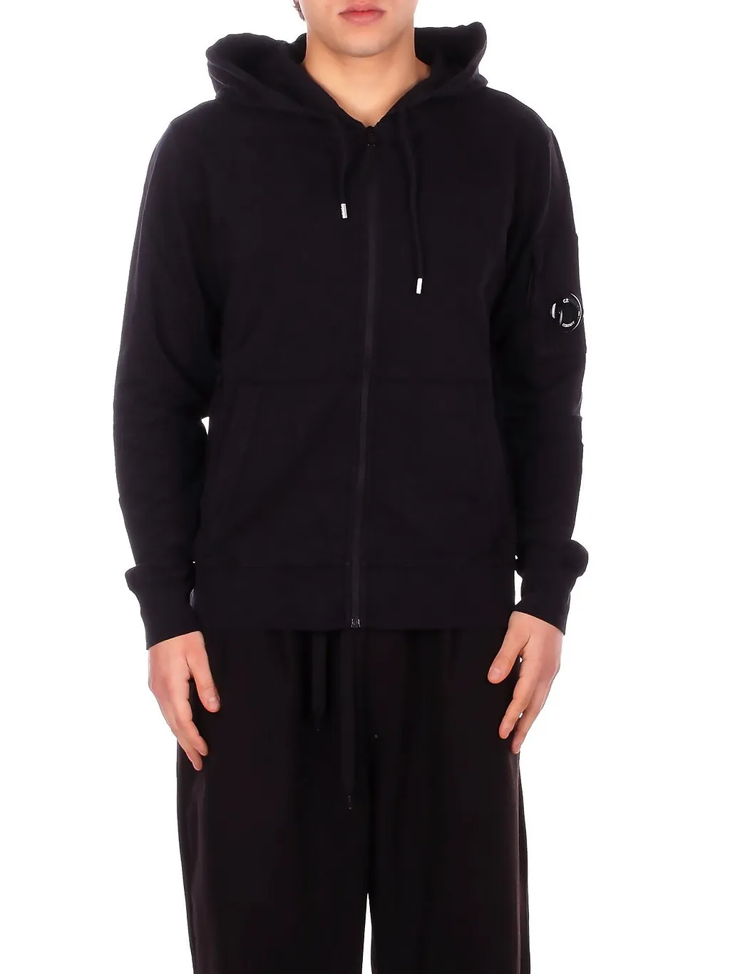 C.P. Company Logo Plaque Hoodie