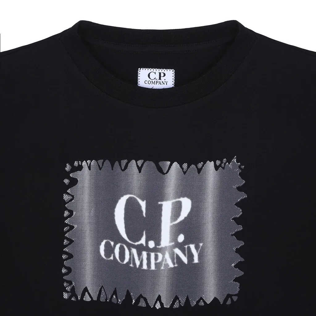 C.P. Company Kids Logo-Printed Crewneck T-Shirt