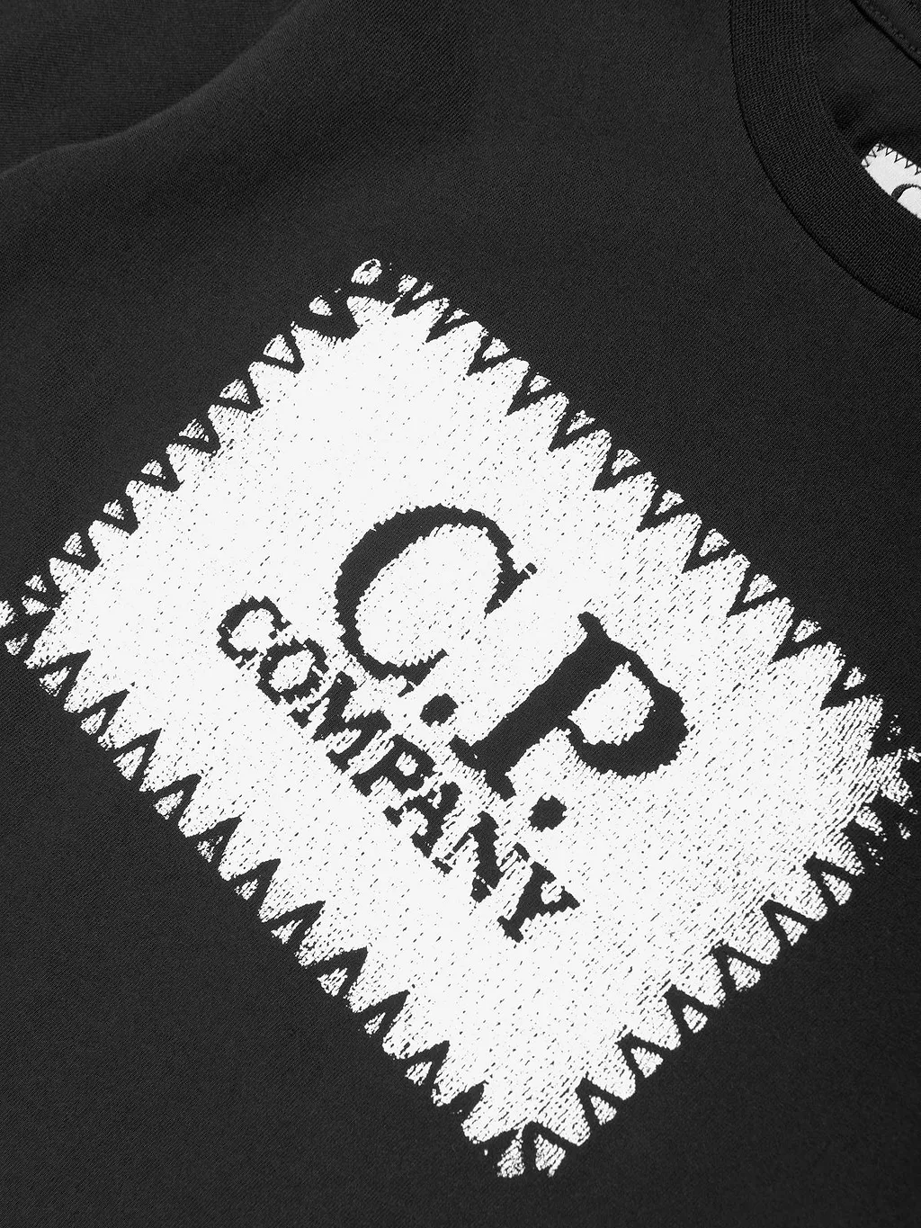 C.P. Company Kids Logo Printed Crewneck T-Shirt