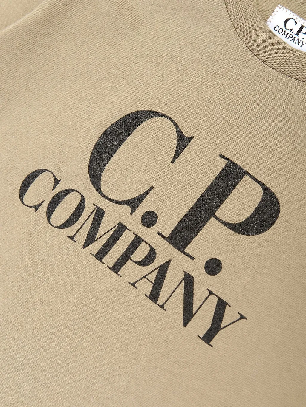 C.P. Company Kids Logo Printed Crewneck T-Shirt