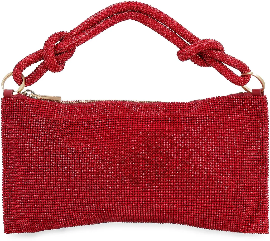 Cult Gaia Logo Plaque Clutch Bag