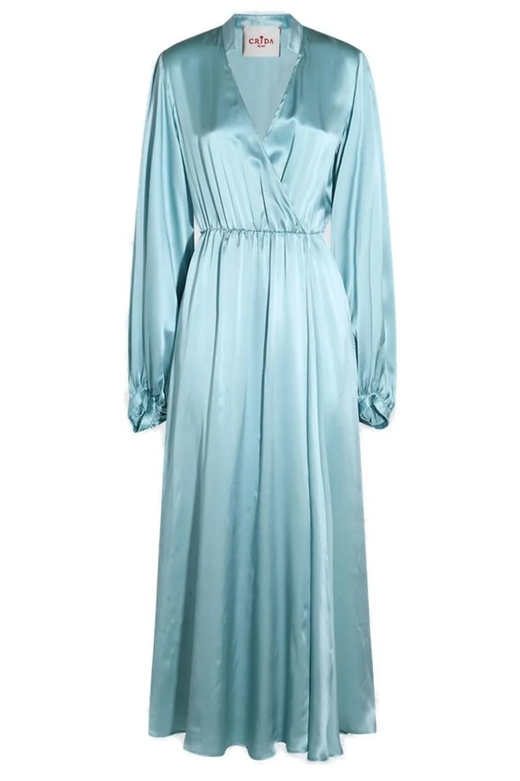 Matera V-Neck Long-Sleeved Dress
