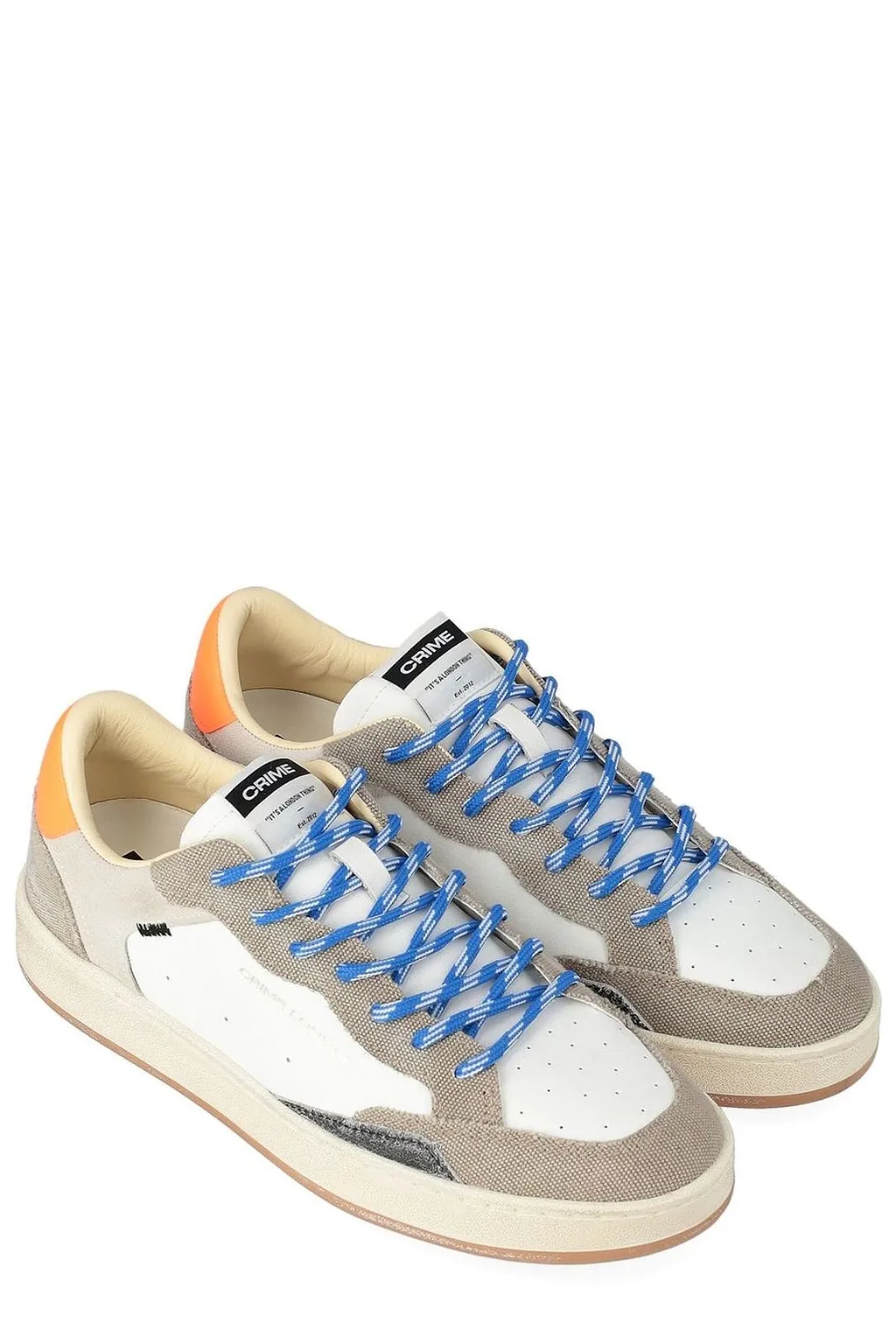 Crime London Chelsea Lace-Up Sneakers