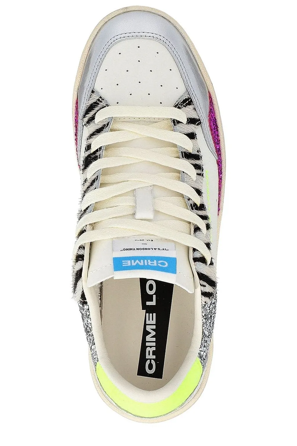 Crime London Chelsea Lace-Up Sneakers