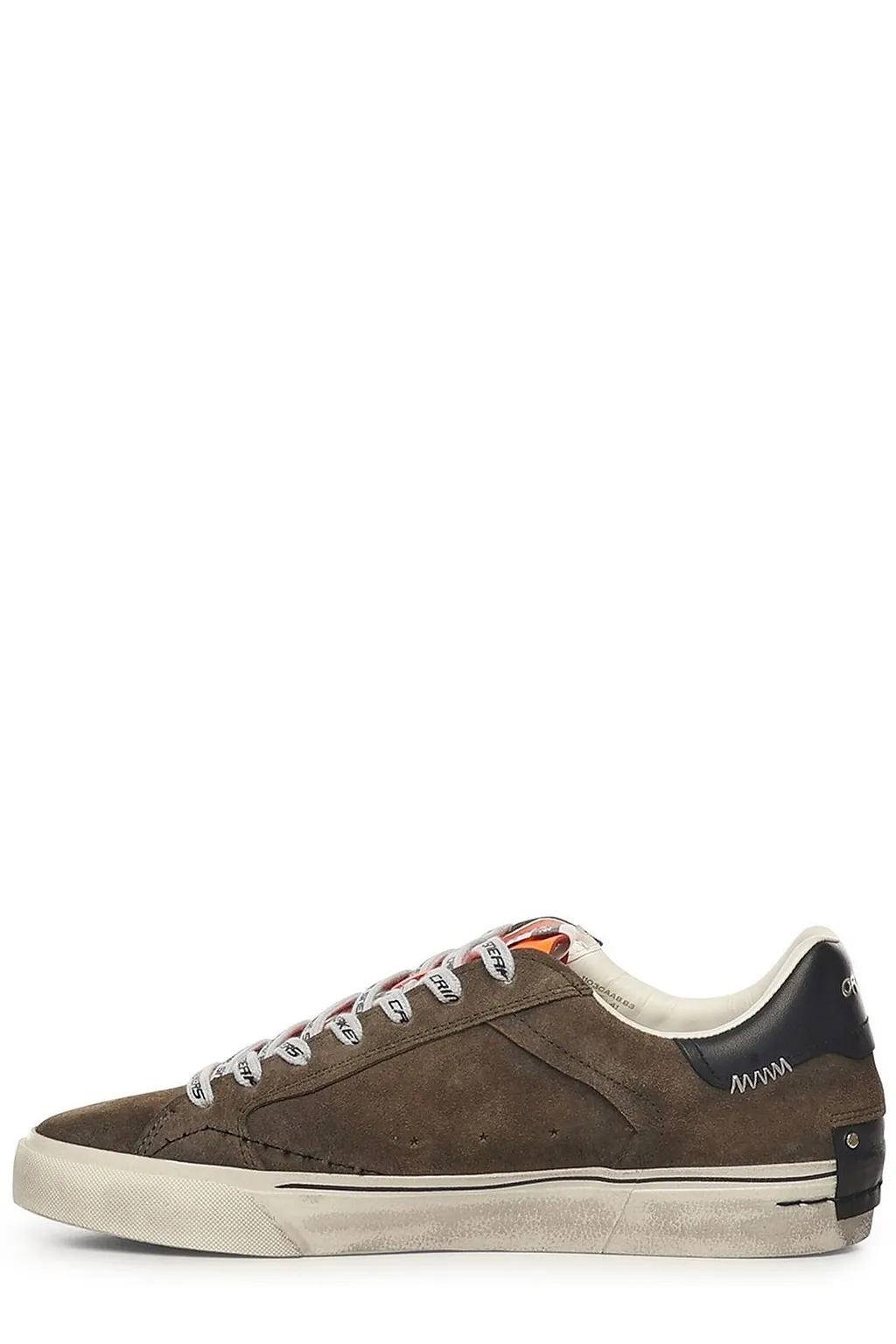 Crime London Distressed Low-Top Sneakers