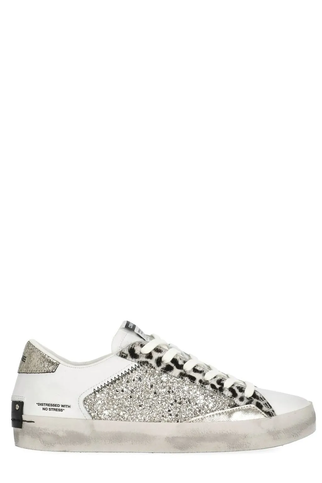 Crime London Embellished Low-Top Sneakers