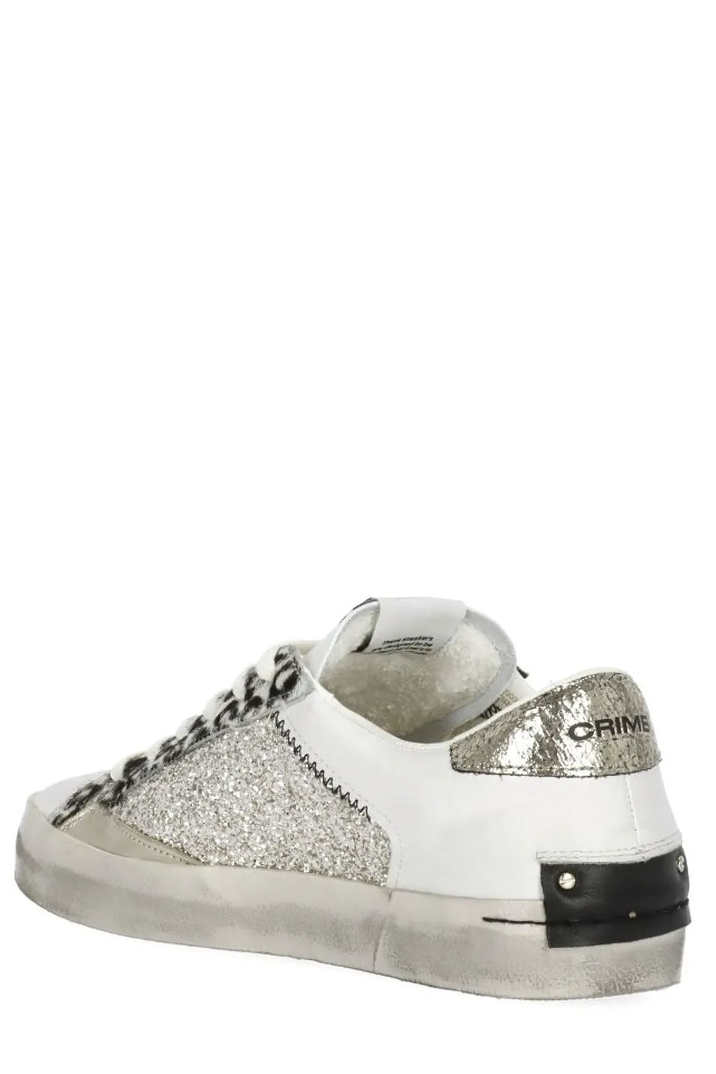 Crime London Embellished Low-Top Sneakers