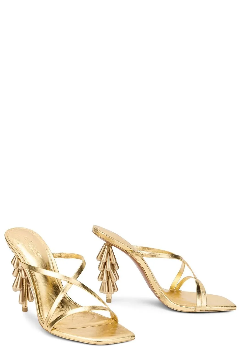 Cult Gaia Sculptural Heel Heeled Sandals