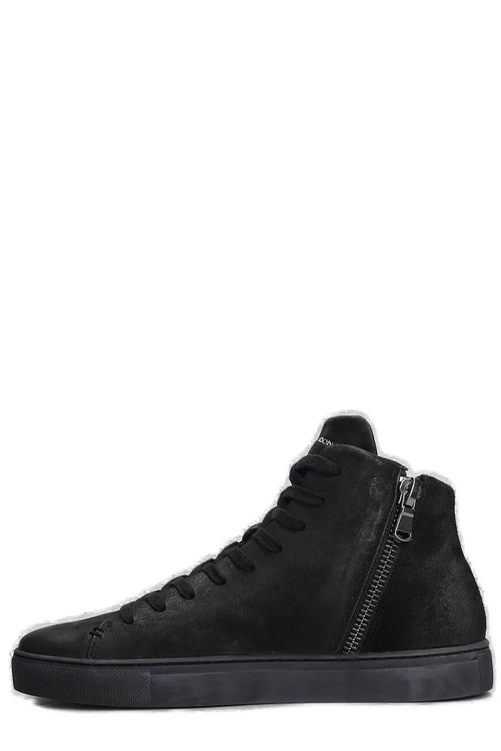 Crime London High Top Minimal Shadow Sneakers