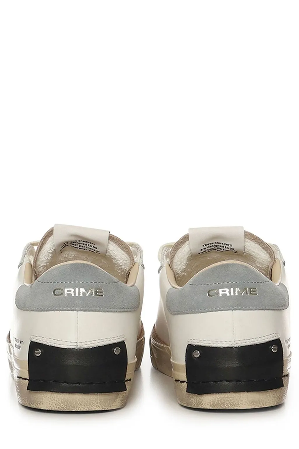 Crime London Panelled Low-Top Sneakers