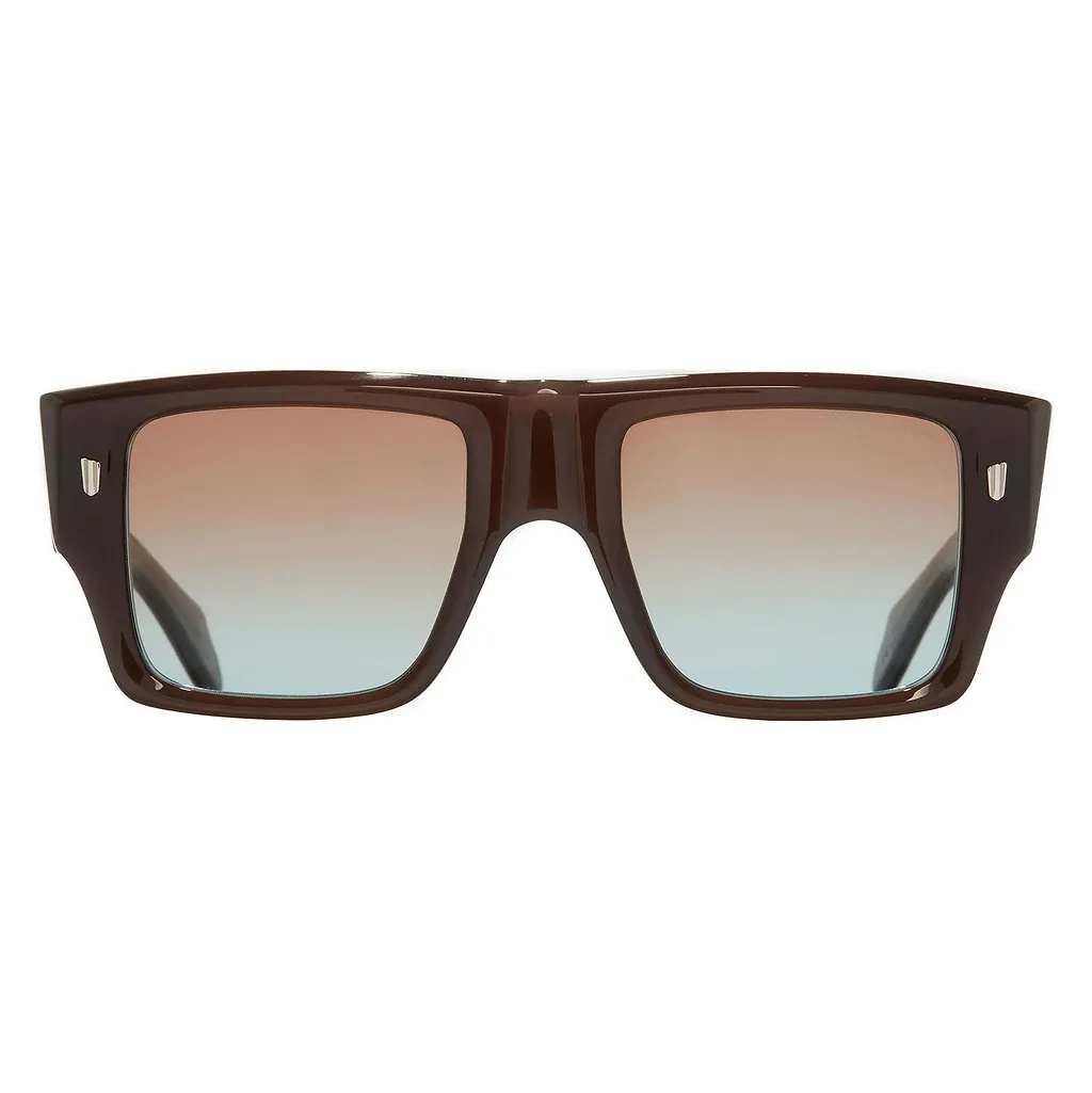 Cutler And Gross Thick-Frame Rectangular Sunglasses