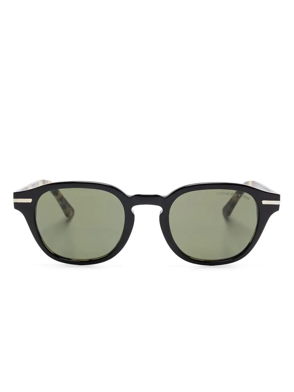 Cutler And Gross Oval Frame Sunglasses