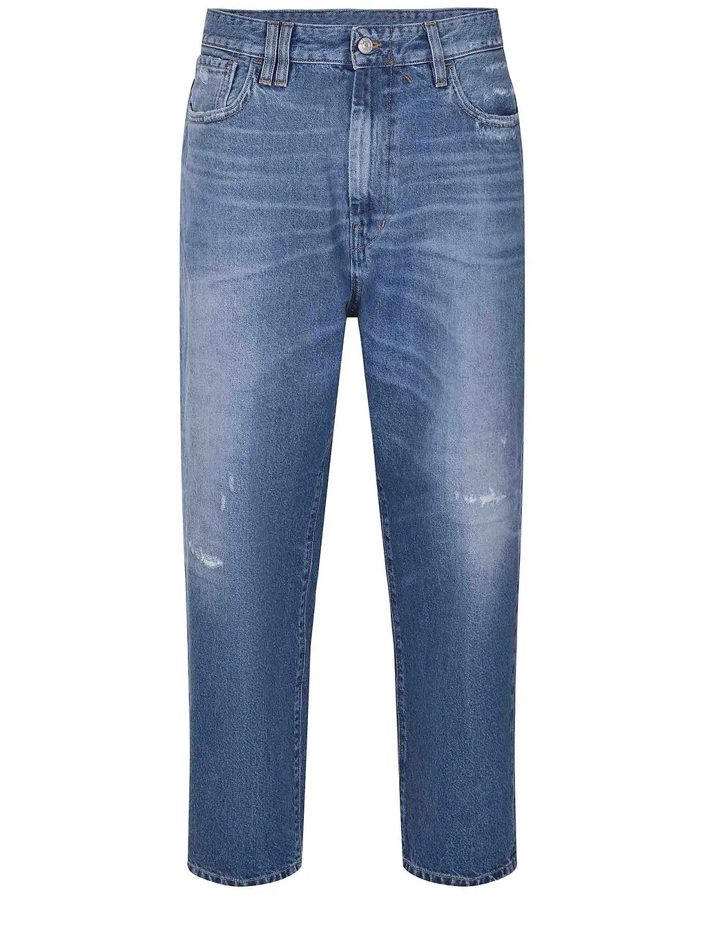 Distressed Baggy Jeans