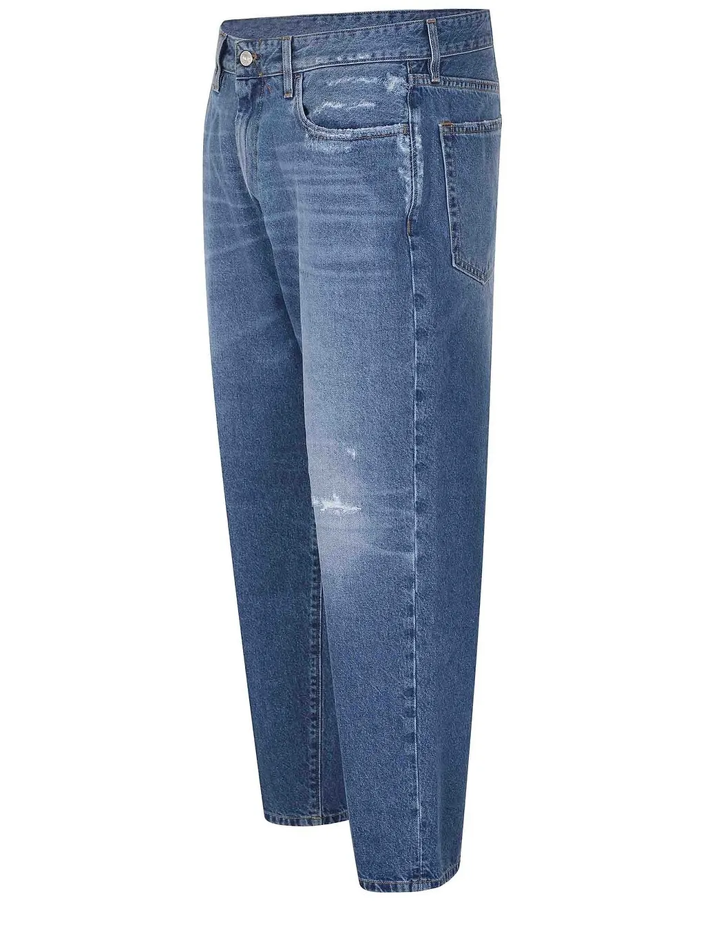 Distressed Baggy Jeans