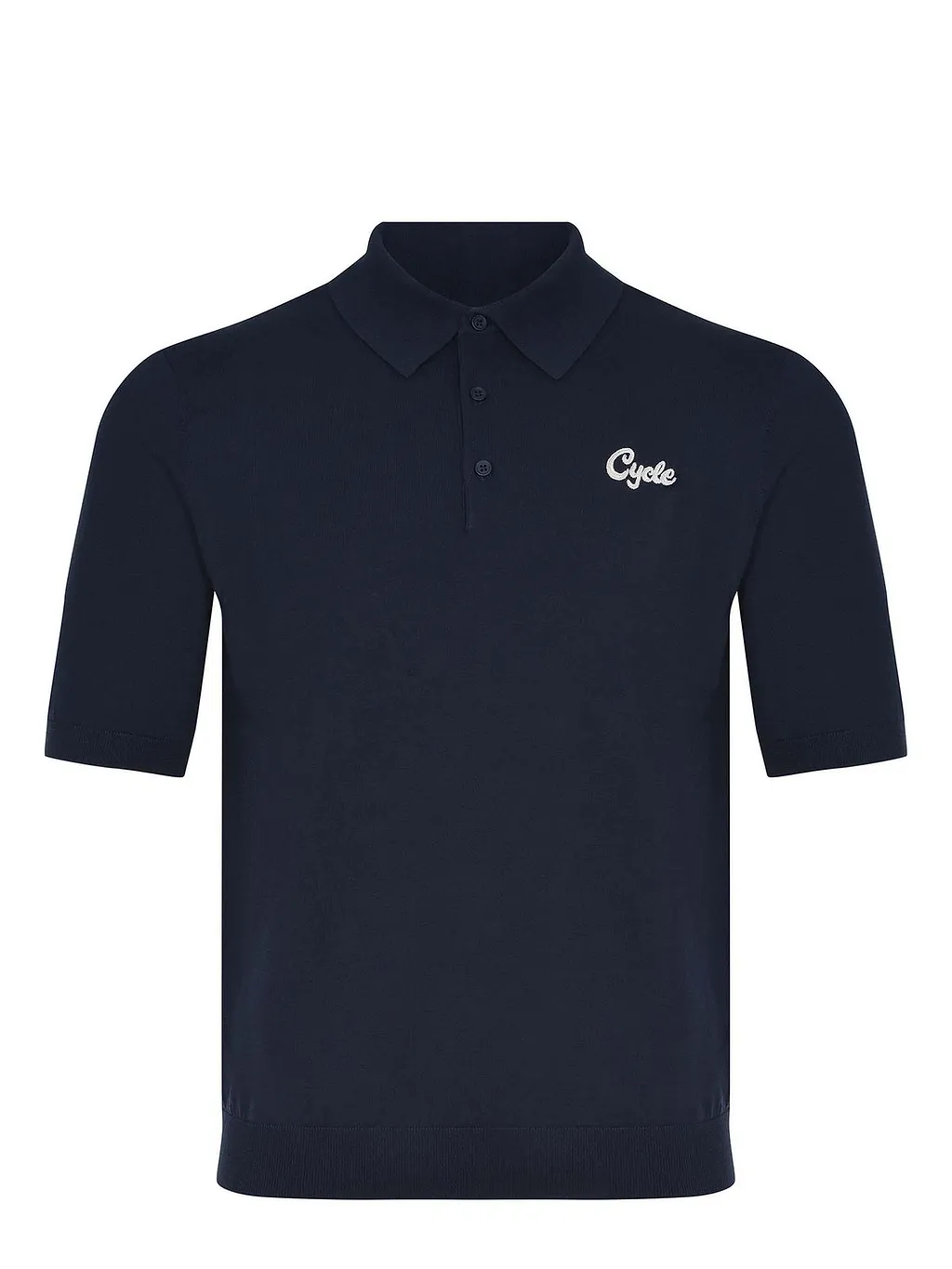 Cycle Logo Embroidered Polo Shirt
