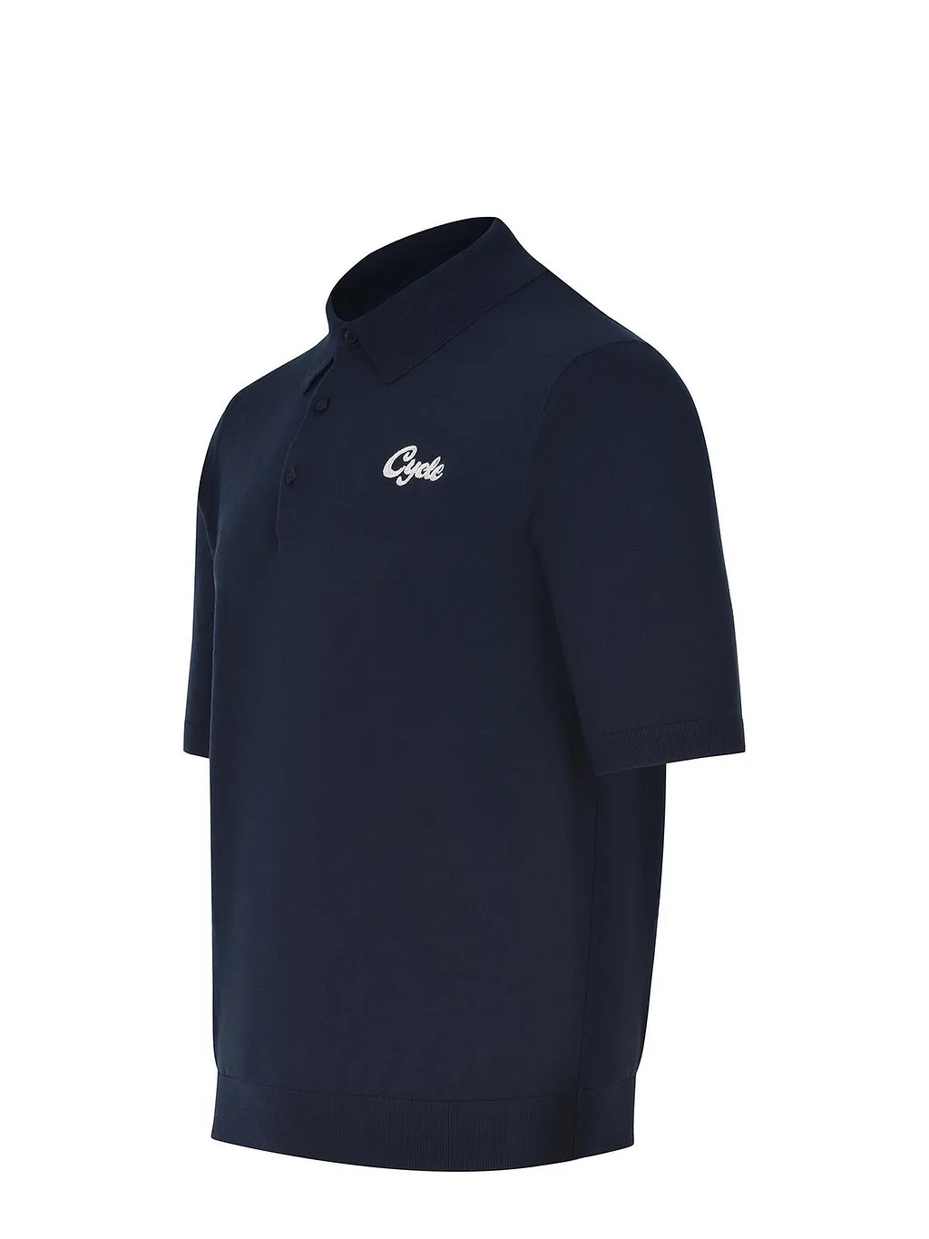 Cycle Logo Embroidered Polo Shirt