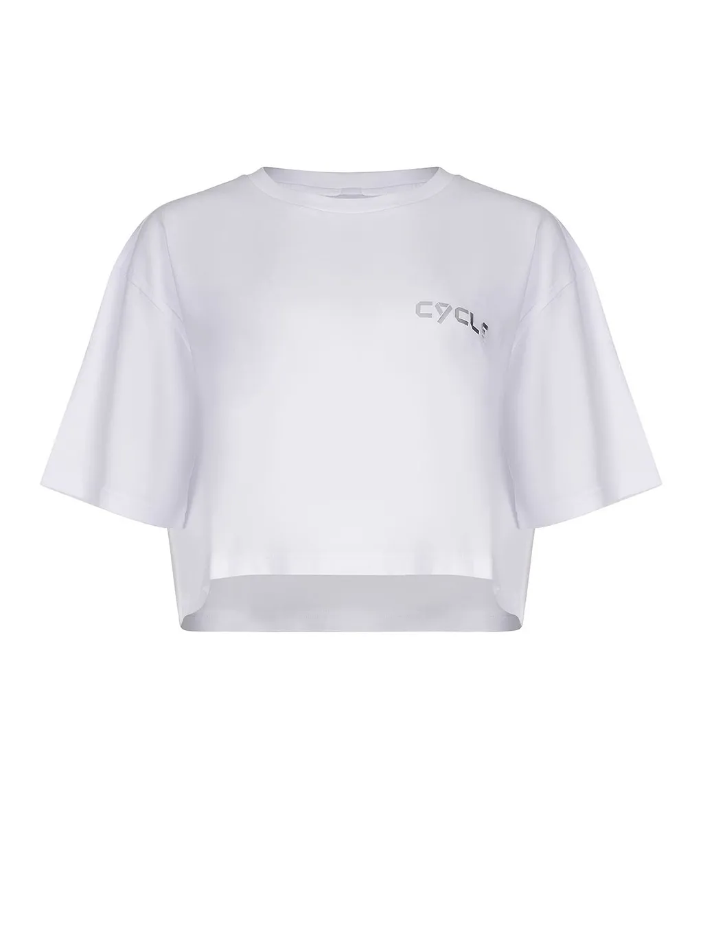 Cycle Logo Crop T-Shirt