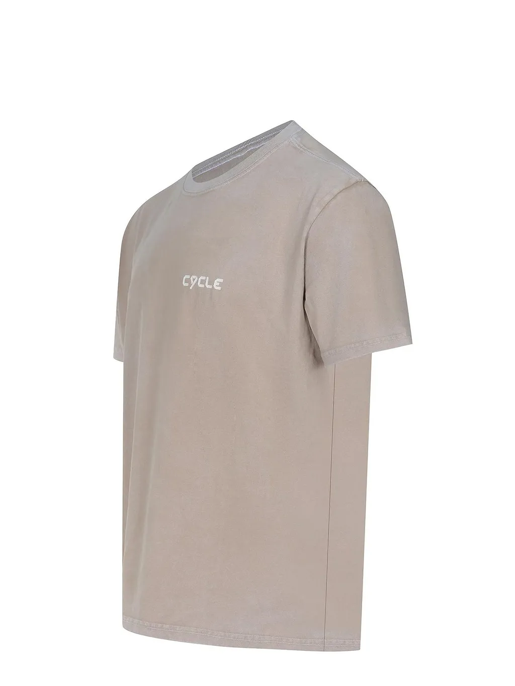 Cycle Logo Stone-Wash T-Shirt
