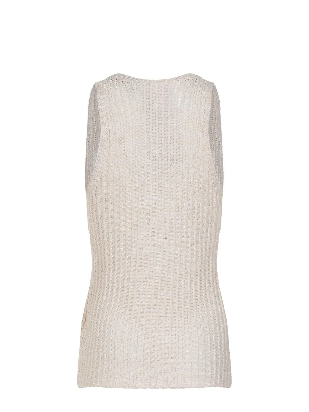 Cycle Perforated Tank Knitted Top