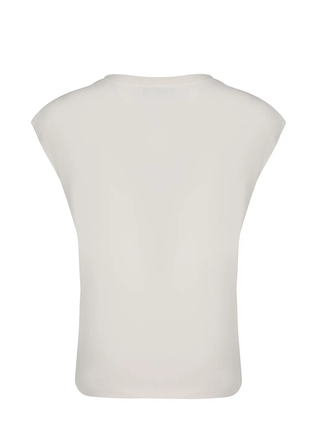 Cycle Ribbed V-Neck T-Shirt