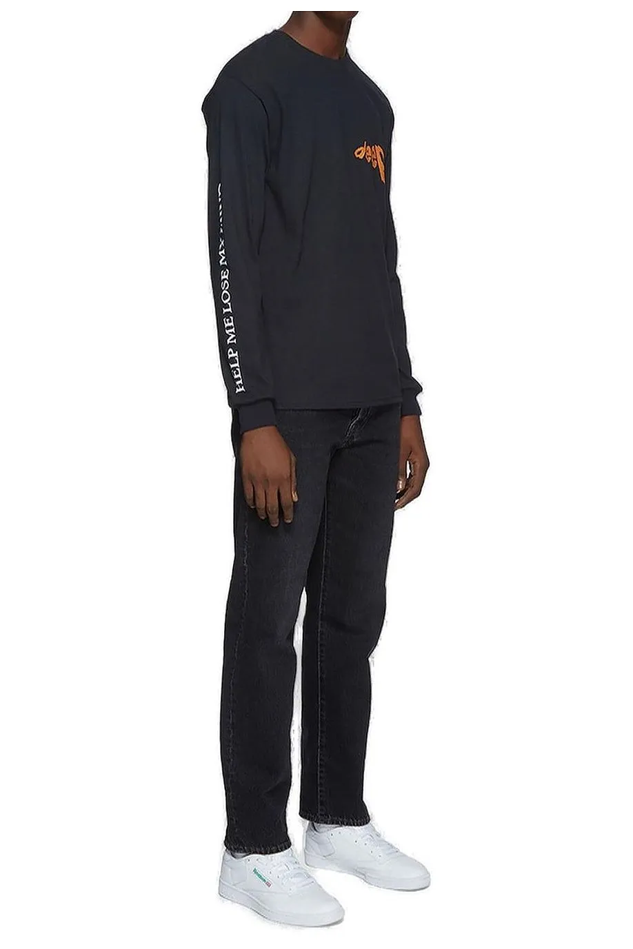 Deep Long Sleeved Crewneck T-Shirt