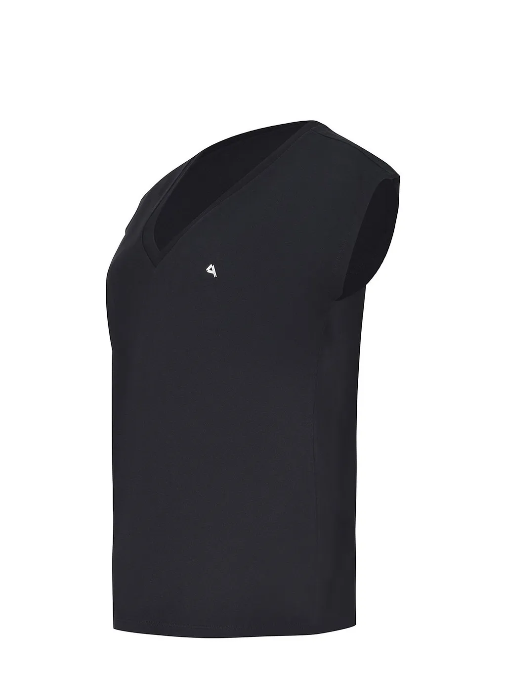 Cycle Ribbed V-Neck T-Shirt