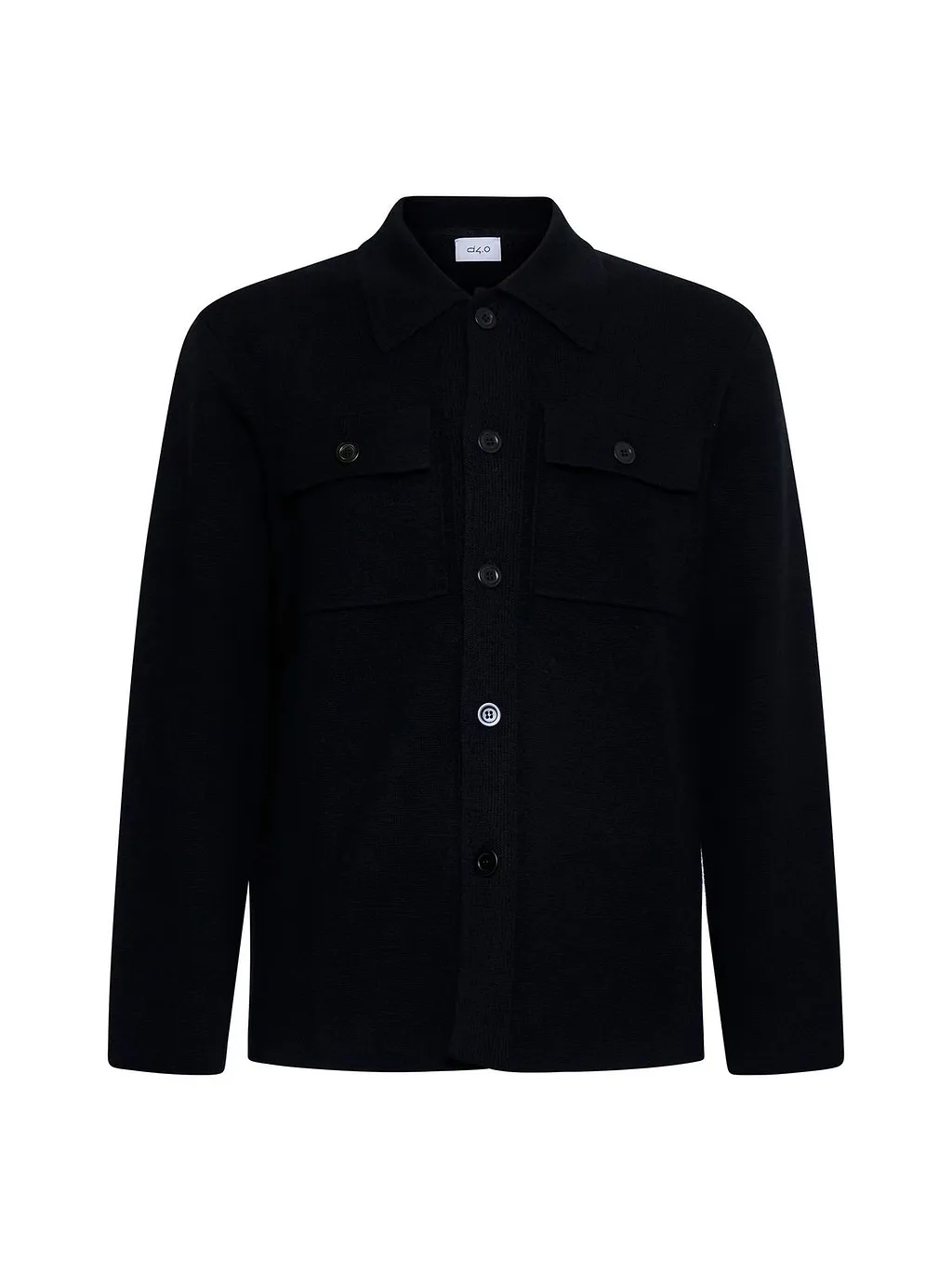D4.0 Buttoned Patch-Pocket Shirt
