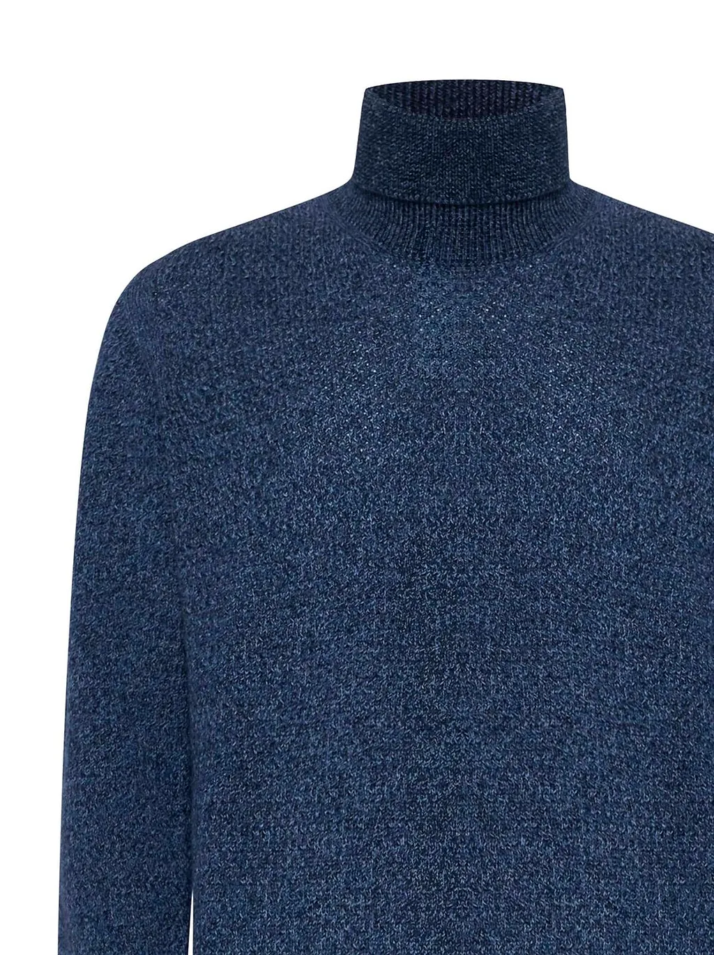 D4.0 Ribbed Turtleneck Knitted Sweater