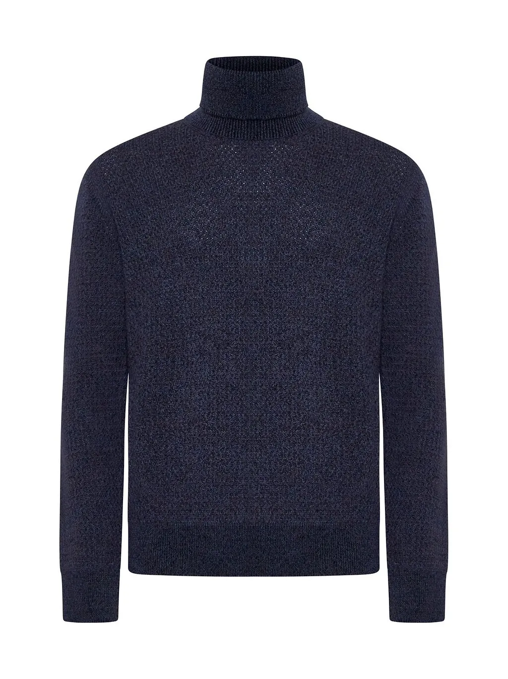 D4.0 Ribbed Turtleneck Knitted Sweater