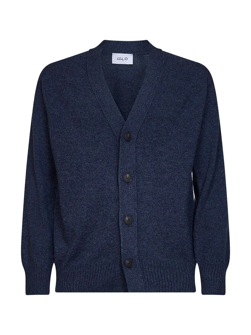 D4.0 V-Neck Button-Up Cardigan