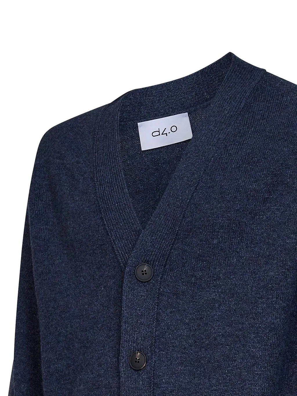 D4.0 V-Neck Button-Up Cardigan