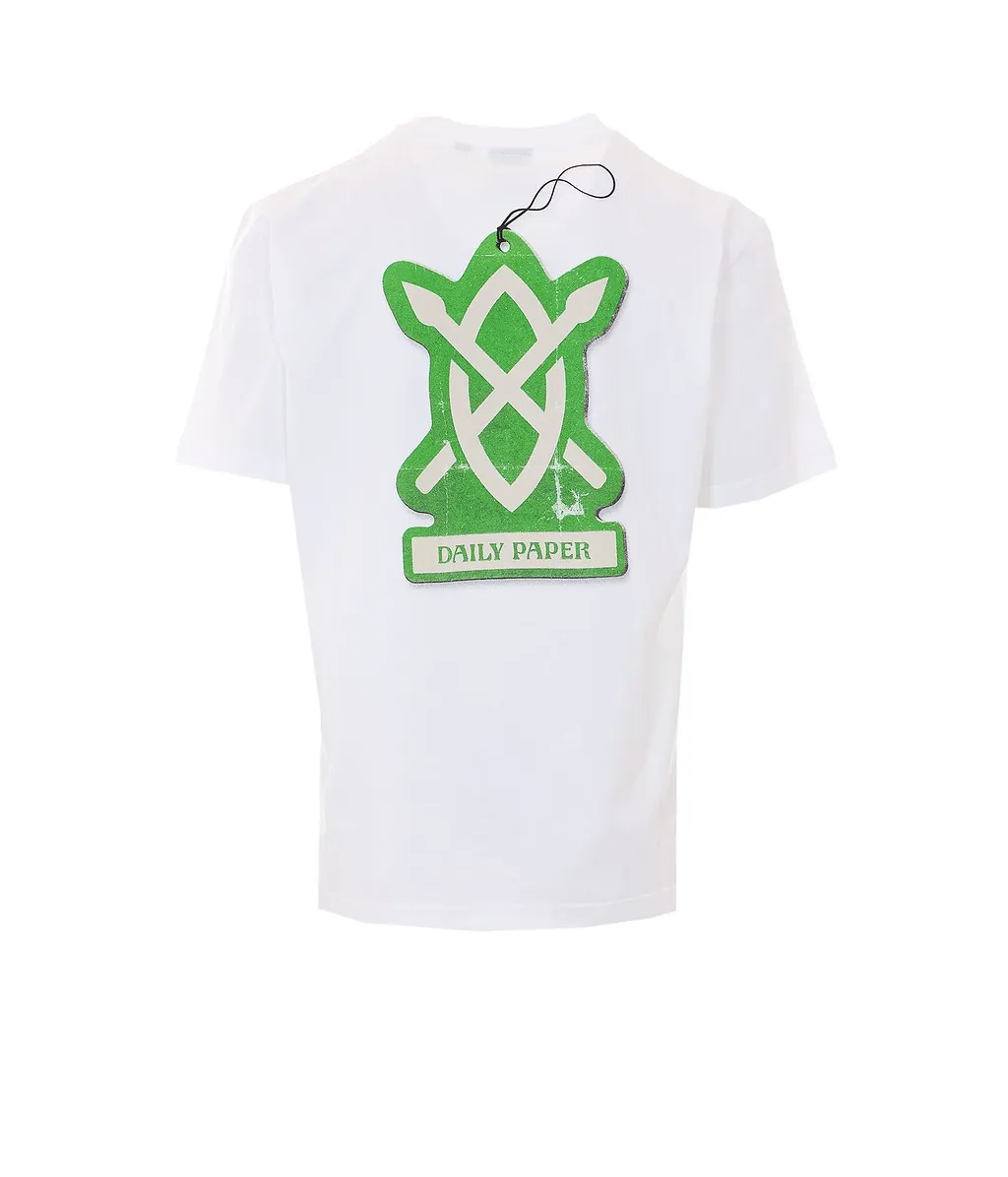 Daily Paper Air Freshener Shield-Printed Crewneck T-Shirt