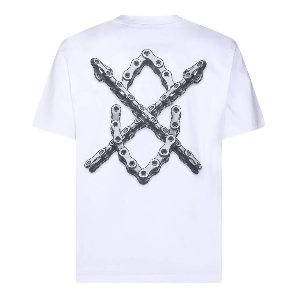 Daily Paper Chain-Print Logo T-Shirt