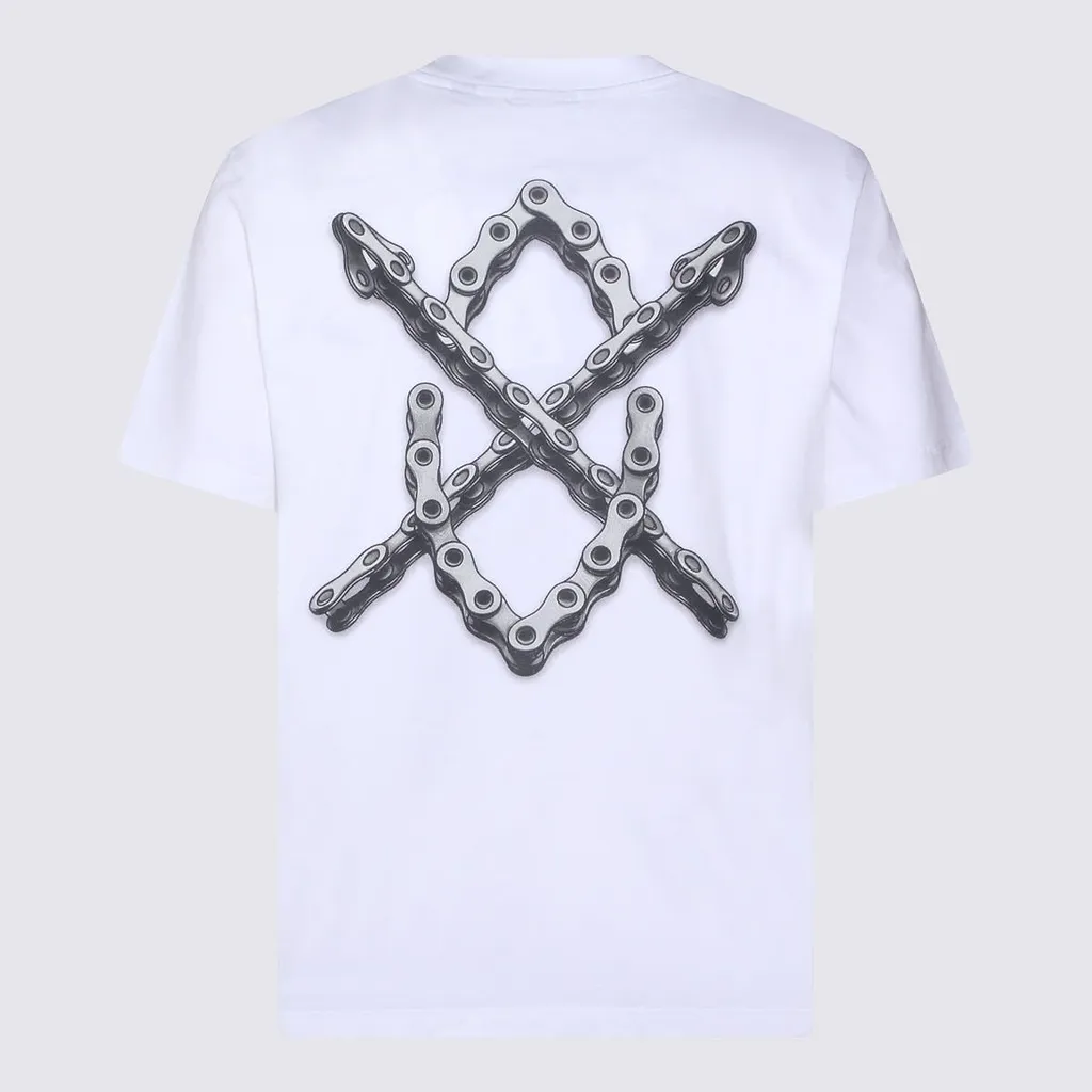 Daily Paper Chain-Print Logo T-Shirt