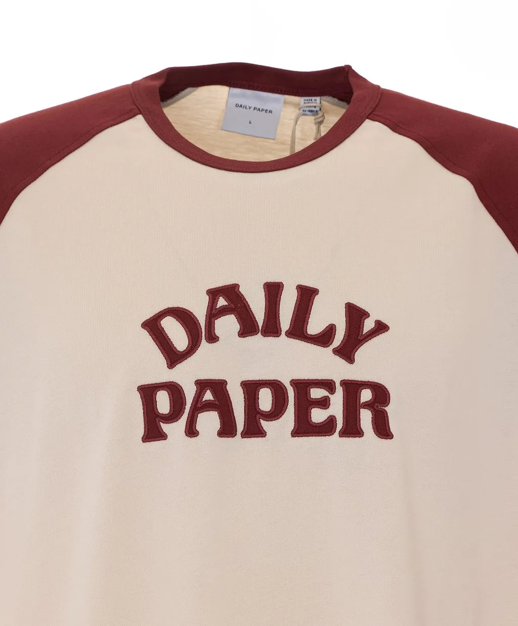 Daily Paper Contrast Logo Raglan T-Shirt