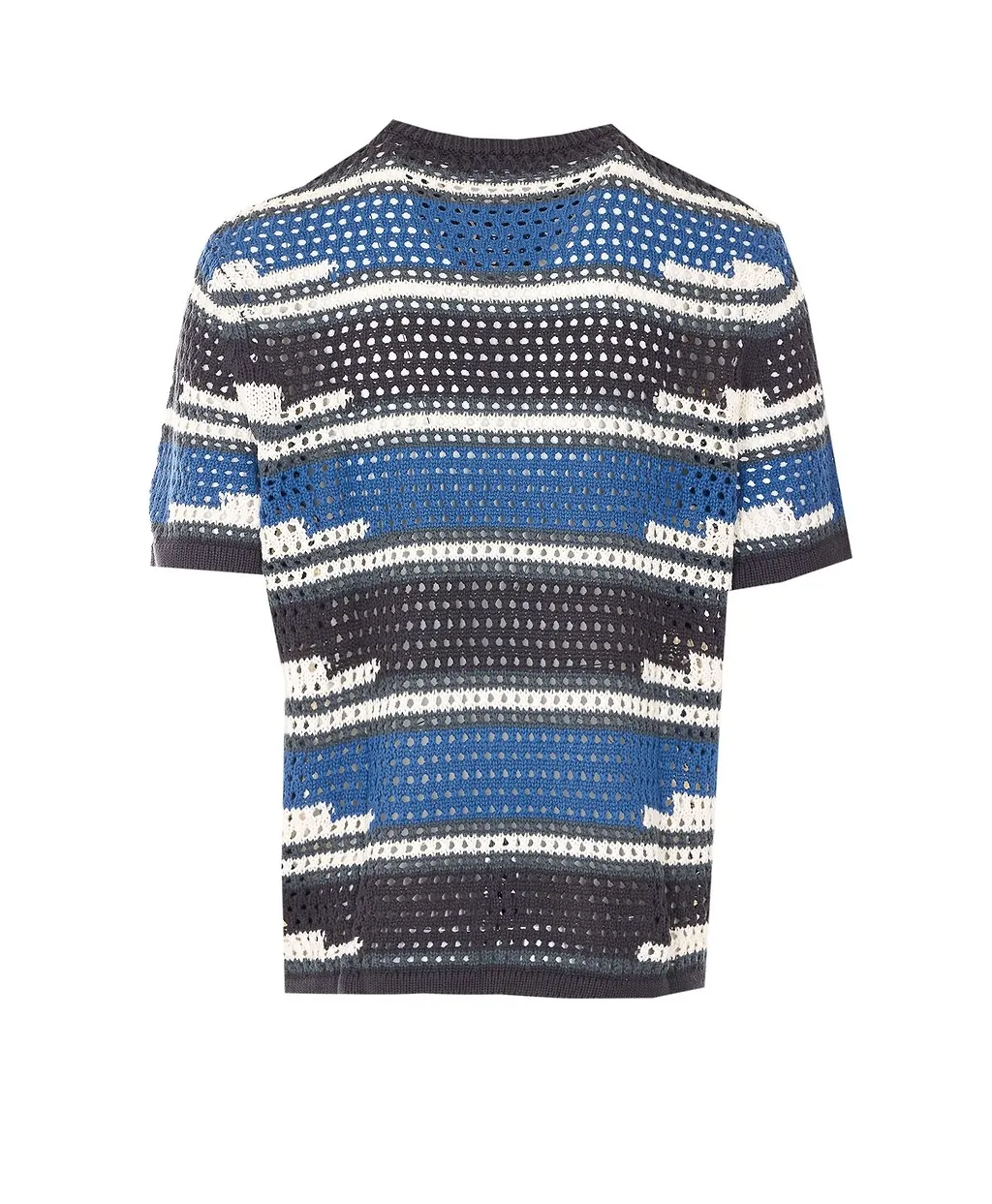 Daily Paper Kente Crochet Stripe T-Shirt